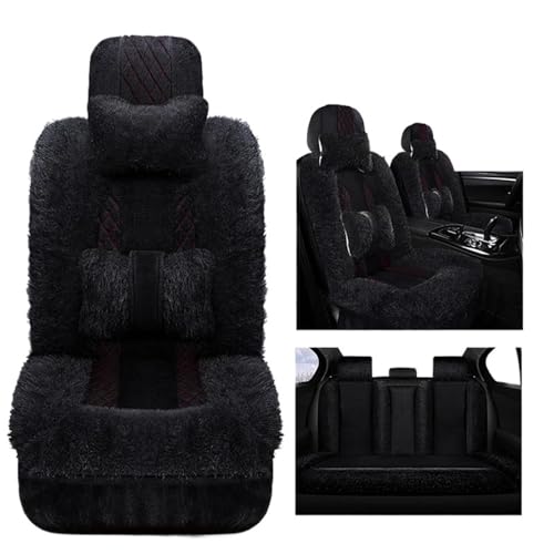 Housses de siège de voiture en peluche pour rouler au chaud en SsangYong Rexton cet hiver
