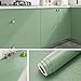 Livelynine Light Green Wood Contact Paper Peel and Stick Countertops Waterproof Desk Wallpaper Wood Grain Contact Paper for Cabinets Drawers Kitchen Cabinet Vinyl Wrap Counter top Covers 15.8x78.8