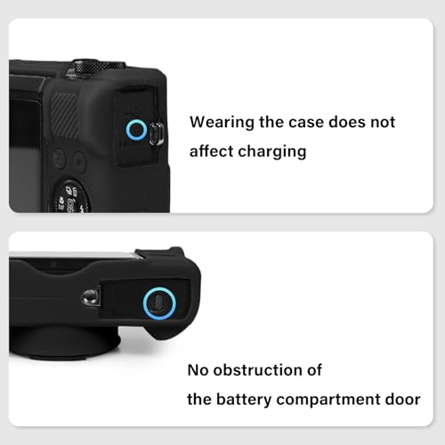 Funda de silicona para Canon Powershot G7X Mark III miniatura 5