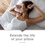 AllerEase Allergy Protection Zippered Travel Pillow Protector, 14”x20” (Grey) – Soft Touch Microfiber Fabric - Block Dust Mites and Other Allergens from Travel/Toddler Pillow – Machine Washable