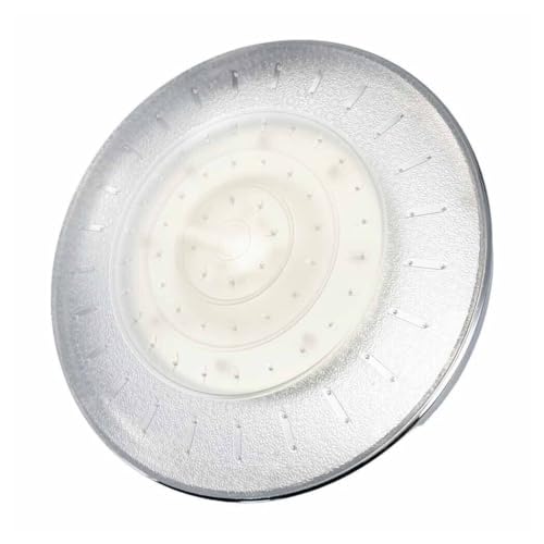 OISE ART STORE Trade Shop - Soffione Doccia Tondo 22cm LED RGB Colorati Bagno Miscelatore 79904 Cromoterapia -