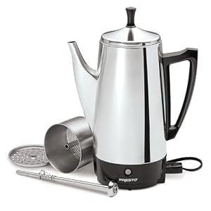 Presto 02811 Stainless Steel 12-Cup Electric Coffee Percolator — photo 3 of 5