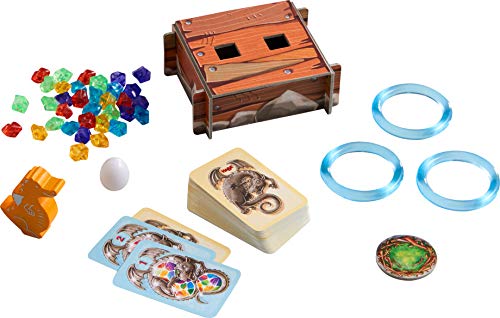 HABA 305297 - Funkelschatz – Das Drachen-Ei, Sammelspiel ab 6 Jahren; neue Spielvariante kombinierbar mit Funkelschatz… – Bild 4