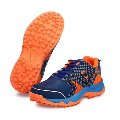 Image of PRO KVH Plus 2.0 Cricket Shoes for Men's - Fast Strap Rubber Spikes, Lightweight,Performance, Comfort, and Durability Shoe for All-Round Performance