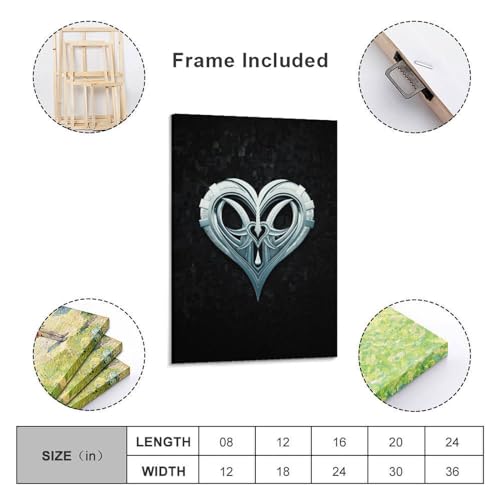 Impression sur toile poster vintage cartes à jouer 40x60