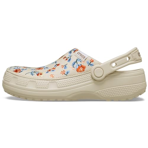 Image of Crocs Unisex-Adult Classic Crafted Canvas & Suede Clogs