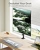 monTEK Stable Vertical Dual Monitor Stand for 17-32 Inch Computer Screen, Fully Adjustable Monitor Mount Hold up to 10KG Weight, C-Clamp and Grommet, VESA 75x75mm/100x100mm #5