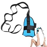 JINGAN estiramiento, Camilla pantorrilla para ejercicio, estiramiento isquiotibiales para tendinitis Aquiles Banda estiramiento para la rehabilitación física, pilates,