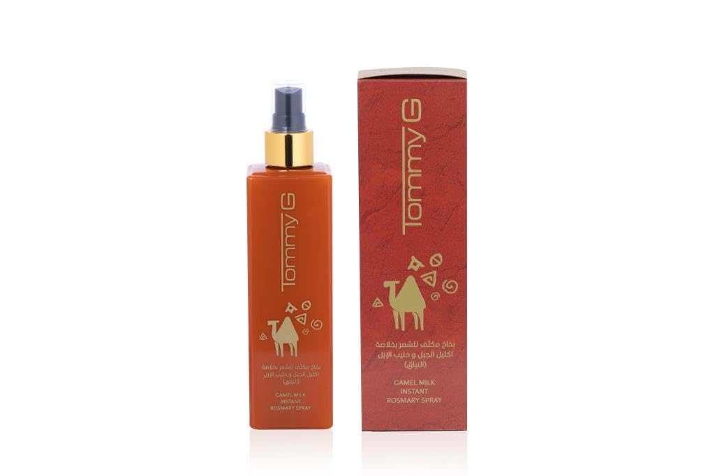 TOMMY G CAMELMILK Instant Spray with Rosemary 300ml -Biberiye li Deve sütü Saç Spreyi