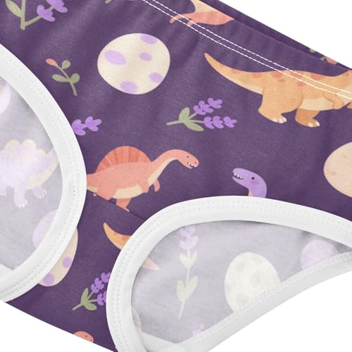 Girls' Underwear Dinosaur Dino Toddle Brief Panties 2-8 Years 203006984