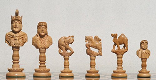 Alexander &Porus Half Figure 5" King Size Chess Set