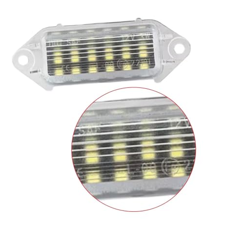 Evita multas con luces de matrícula LED de 12V para Lancer y Evolution X 5