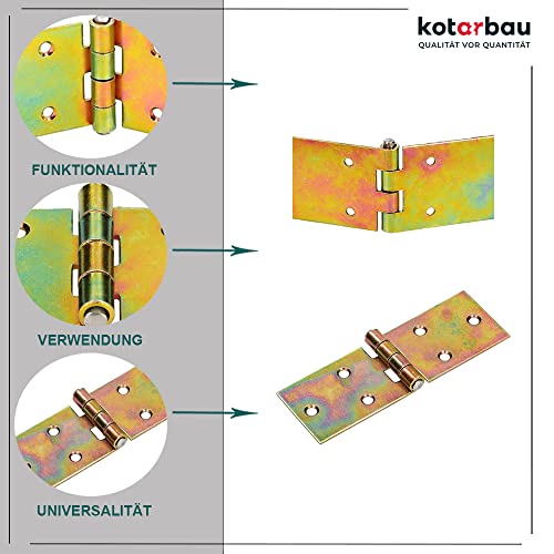 KOTARBAU 0400 Box Ribbon, Yellow, 150 x 50 mm, for Hinges - Image 3