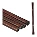 Produktbild Relaxdays Pflanzstäbe Bambus, 25er Set, 105 cm, Pflanzen Stabilisierung, Rankhilfe Garten, Deko Bambusstäbe, Dunkelbraun