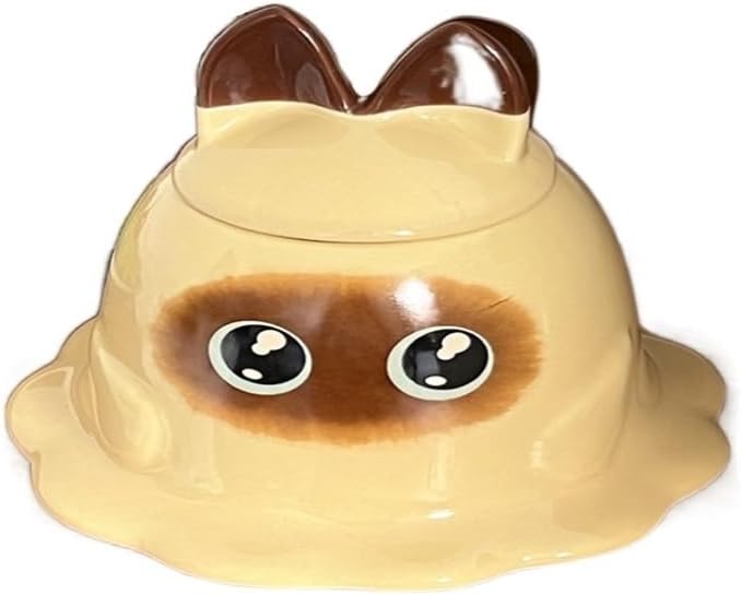 JHMYOBMug Set Creative Cute Soft Cute Logic Cat Mug Ceramic Breakfast Cup with Lid Funny Cup Afternoon Tea Coffee Cup Tea Mug