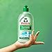 FROSCH Natural Unscented Sensitive Provitamin Dish Soap, Vegan Hand Dishwashing Detergent, Free and Clear, 500 ml (pack of 4)