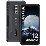 Blackview BV5200 (2023) Móvil Resistente,Android 12 7GB+32G(TF 1TB) Teléfono Movil 5180mAh,Cámara 13MP+5MP Fotografía de 360º,Movil Todoterreno 6.1''HD Doble 4G/OTG/GPS/Face ID/NFC/IP68&IP69K
