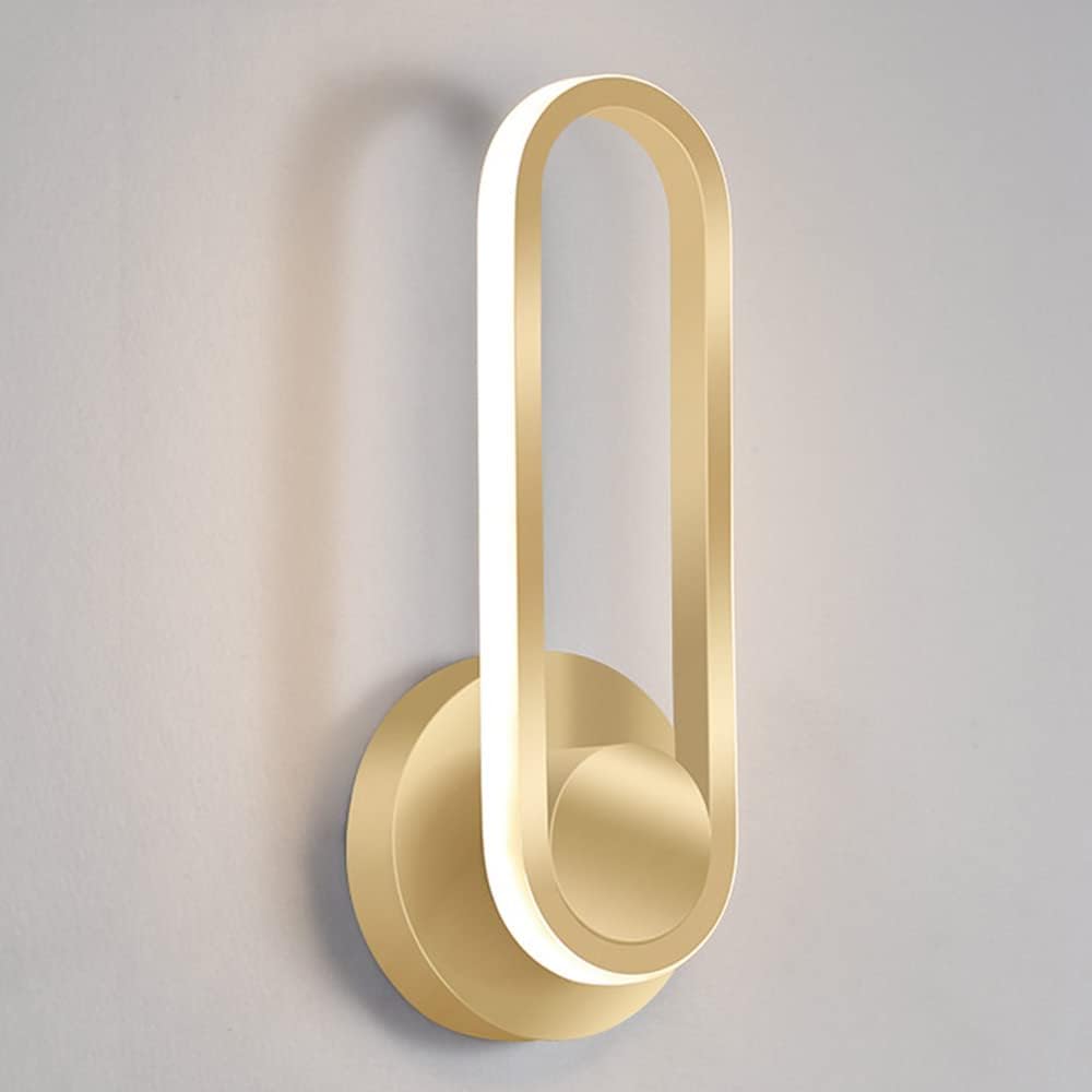 調光可能なトリコロールウォールライト12W LED非点収差ランプヨーロッパのシンプルな壁取り付け用燭台アルミニウム製壁取り付け用取り