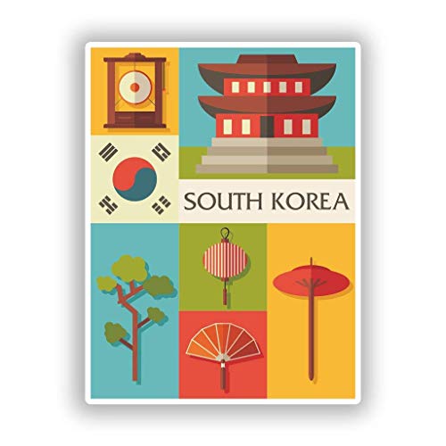 South Korea Round Metal 0.75" Lapel Pin Hat Shirt Pin Tie Tack Pinback2