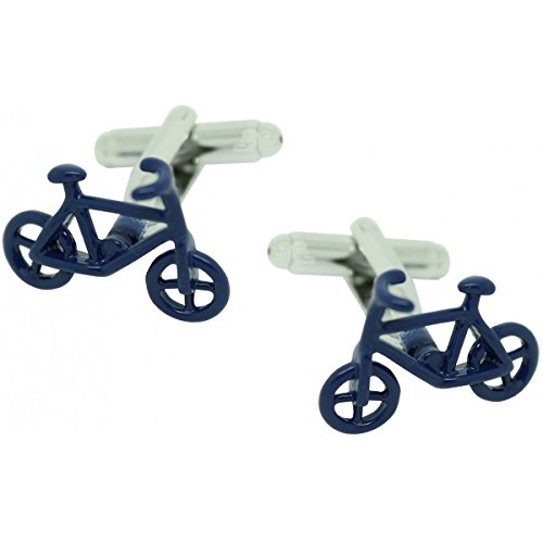 Gemelos Bicicleta Azul perfectos para lucir en bodas y reuniones de trabajo