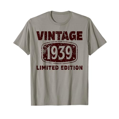 83 Años Cumpleaños 1939 Hombre 83 Años Hombre Legendario Camiseta