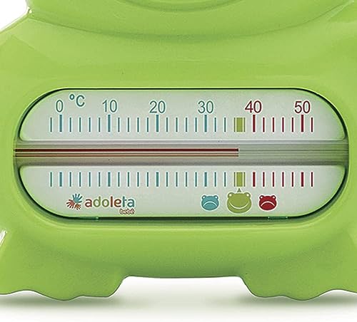 Termômetro para Banheira Infantil Atóxico Sapinho Verde - Adoleta Bebê