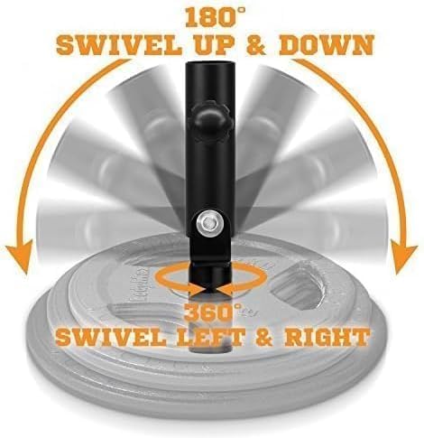 Image of TYB T-Bar Row Attachment Landmine Handle - 360 Swivel Landmine Attachment for Full-Body Workout - Deadlifts Squats Landmine Stand (T Bar Row Attachment) (Plate Not Included)