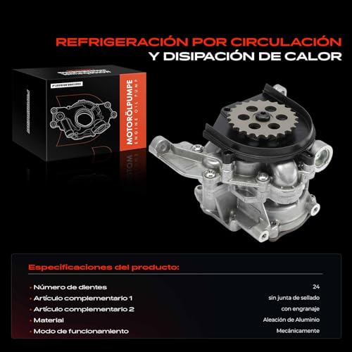 Bomba de aceite Frankberg para motor diesel de Serie 1 E87 y Serie 3 E90 4