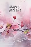 notebook sony vaio core i3  Sonya’s Notebook: Personalized Diary Journal for Sonya, Cute Apple Blossom Diary, 6\