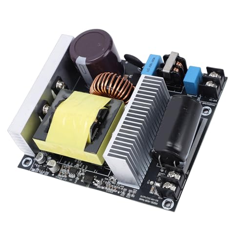 HUSHUI Módulo de Fuente de Alimentación Aislado, Fuente de Alimentación Conmutada de Alta Potencia de 400W 600W para Amplificador TPA3255, con Transformador de Cobre de bajo Ruido de