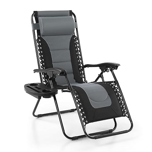 MFSTUDIO - Silla reclinable acolchada de gravedad cero,...