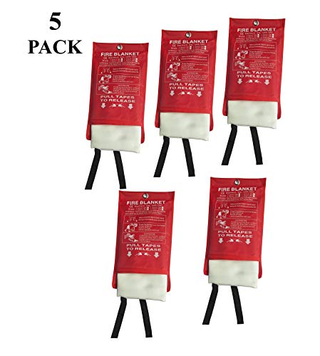 Tonyko Emergency Surival Fire Blanket, Flame Retardant Protection and Heat Insulation Designed