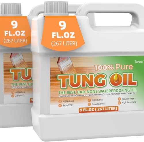 Amazon.com: Tenee 9 Fl Oz, 2 Pack Pure Tung Oil – Your Wood Project
