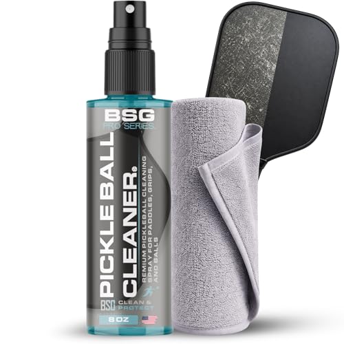 Big Shot Golf Pickleball Paddle Cleaner Grip & Paddle Reset Spray Erase Dirt & Grime Increase Performance of Pickleball Paddles | 8 floz