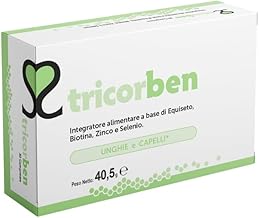 Tricorben Food Supplement for Hair and Nails, Prevents Falling, Strengthening, Stimulates Growth
