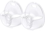 eufy Original Milk Container (2-Pack) for Wearable Breast Pump E10, BPA-Free Reusable Breast Pump Container Collects Up to 5 oz (150 ml) Each, Fridge and Freezer-Safe