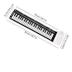 TIREOW Piano à Enroulement Flexible Portatif à 49 Touches, Clavier électronique Caoutchouc De Silicone Piano Souple… - Les Beatles, Paul McCartney, John Lennon, RIngo Starr, George Harrison TIREOW Piano à Enroulement Flexible Portatif à 49 Touches, Clavier électronique Caoutchouc De Silicone Piano Souple… – Image 6