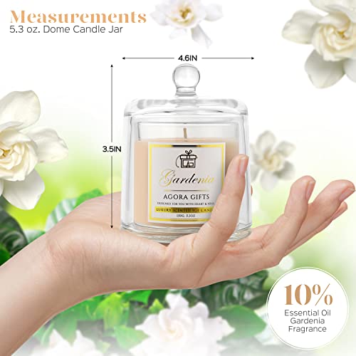 Luxury Candles Soy Candle Gardenia Candle Lavender Candle Decorative Candle Aromatherapy Candle Luxury Gift For Women Friends Holidays And Birthday Gifts (Gardenia) #TOP2