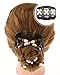 Magic Hair Side Combs Thick Hair Clip Magic Wood Beads Double Hair Comb Clip for Popular Hairstyles Style