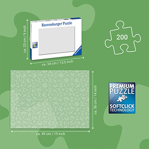 Ravensburger Kinderpuzzle - 12004144 - Minecraft - Minecraft Puzzle für Kinder ab 8 Jahren, mit 200 Teilen im XXL-Format, Minecraft Geschenke