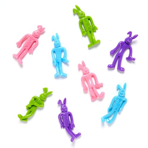 amscan 393406 Party Bendy Bunnies, Multicolor