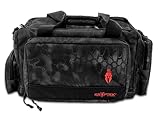 Kryptek Range Bag - 7 magazine holders, ammo brass bag, secures 4 pistols, 5 zip pockets, TYPHON