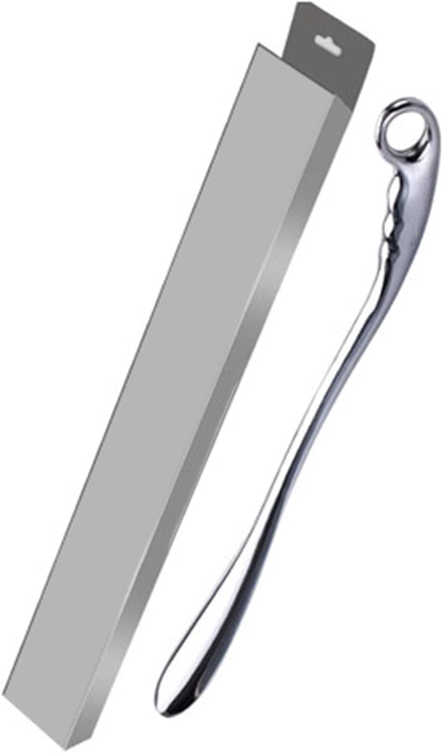Calzador, Calzador de metal, Calzador largo, Calzador, Calzador largo, Calzador de acero inoxidable, Calzador de metal for hombres, mujeres, viajes, botas, ayuda for vestirse for discapacitados, ancia