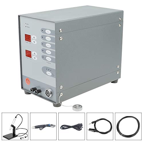 FASTTOBUY Jewelry Spot Welder,Upgraded Pulse Argon Welding Machine,50A-600A Welding Current, High Power Jewelry