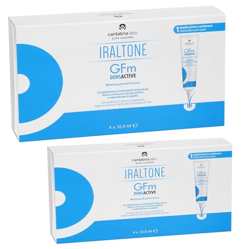 X2 Difa Cooper GFM DENSACTIVE - Gel Topico per Rinforzare il bulbo e la crescita del capello - ad azione idratante per il cuoio capelluto e la fibra interna - Dermatologicamente Testato Made in Italy