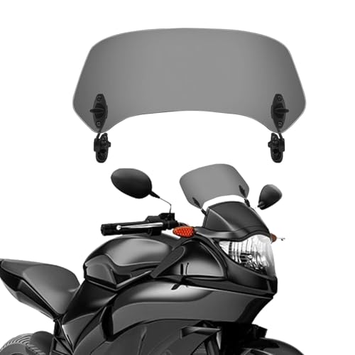 Déflecteur de vent de moto contre la fatigue et les turbulences sur route