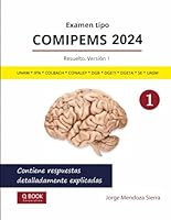 Examen Tipo COMIPEMS 2024. Resuelto. Versión 1 (Examen COMIPEMS) (Spanish Edition) B0CYCM88PX Book Cover