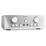 Dimensiones muy compactas | Unidad de micrófono con 2 entradas, volumen del micrófono ajustable por separado y efecto de eco | Potencia máxima de salida: 2 x 50 W