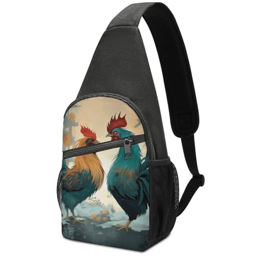 Sling Bag para hombre y mujer mochila pequeña miniatura 1