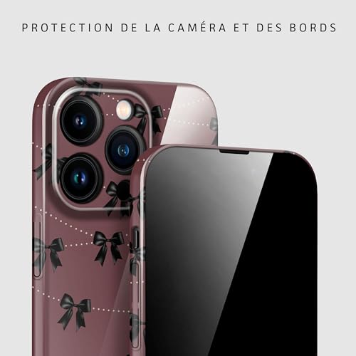 Coque iPhone 14 Pro rigide fine anti-choc protégeant l'objectif des rayures de clés - 2